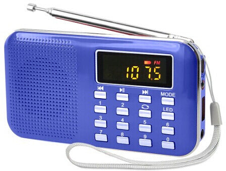 JMT-114378 Ultra-Thin Card Mini Speaker with Radio Function and Digital Audio Playback