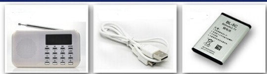 JMT-114378 Ultra-Thin Card Mini Speaker with Radio Function and Digital Audio Playback