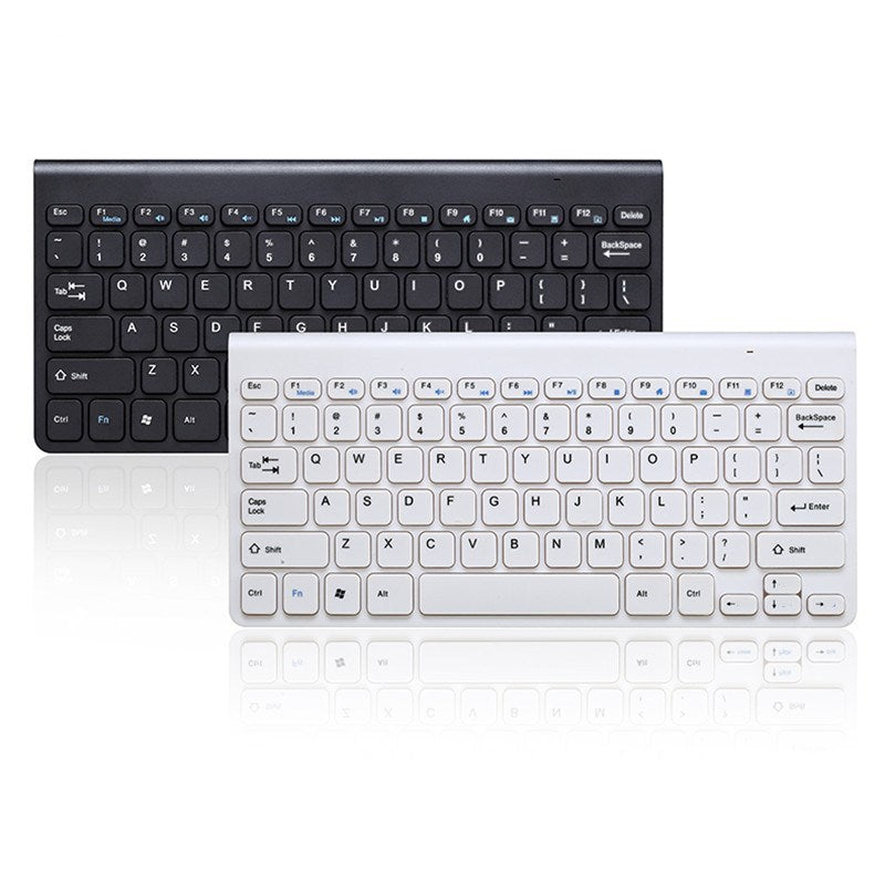 JMT-114826 Wireless Mouse and Keyboard Set with 10m Operating Range and 3 Million Key Life, Black & White