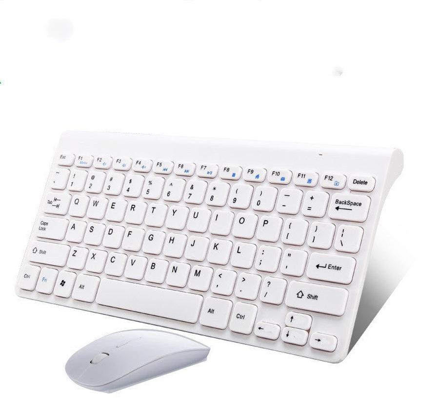 JMT-114826 Wireless Mouse and Keyboard Set with 10m Operating Range and 3 Million Key Life, Black & White