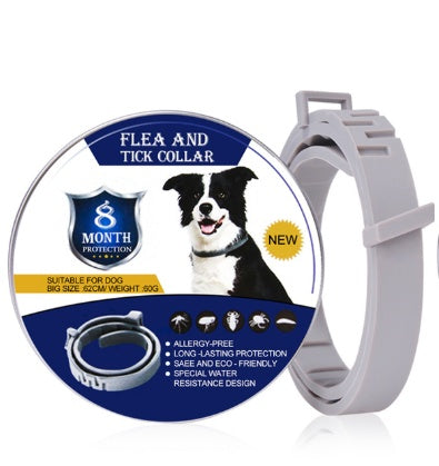 JMT-115018 Adjustable Flea and Tick Prevention Collar for Dogs and Cats