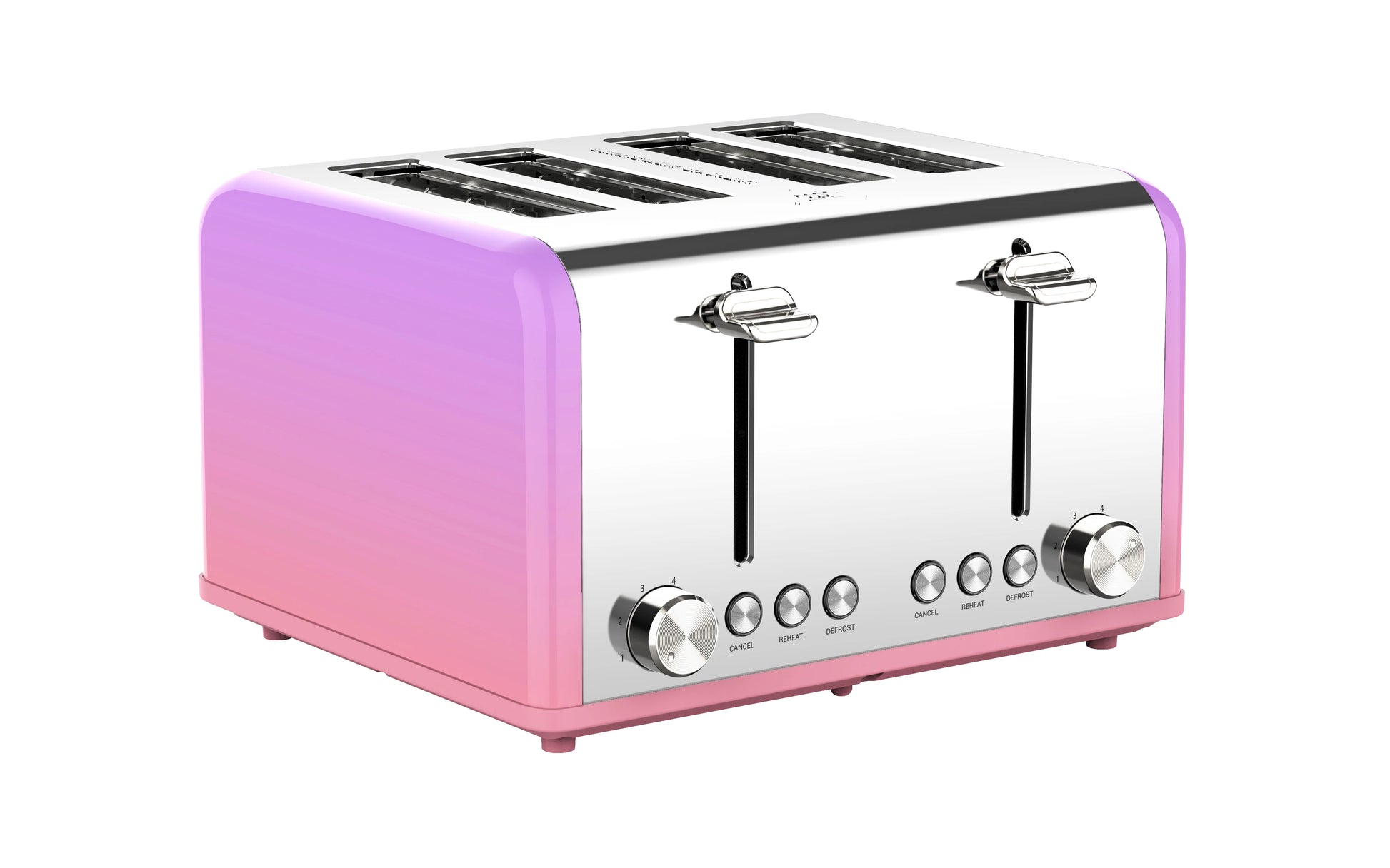 JMT-115018 Stainless Steel Toaster with 1-6 Browning Settings for Home and Kitchen Use
