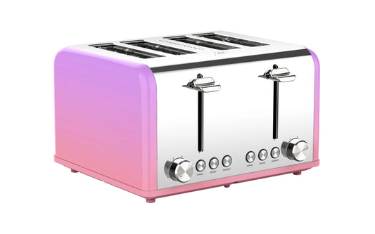 JMT-115018 Stainless Steel Toaster with 1-6 Browning Settings for Home and Kitchen Use