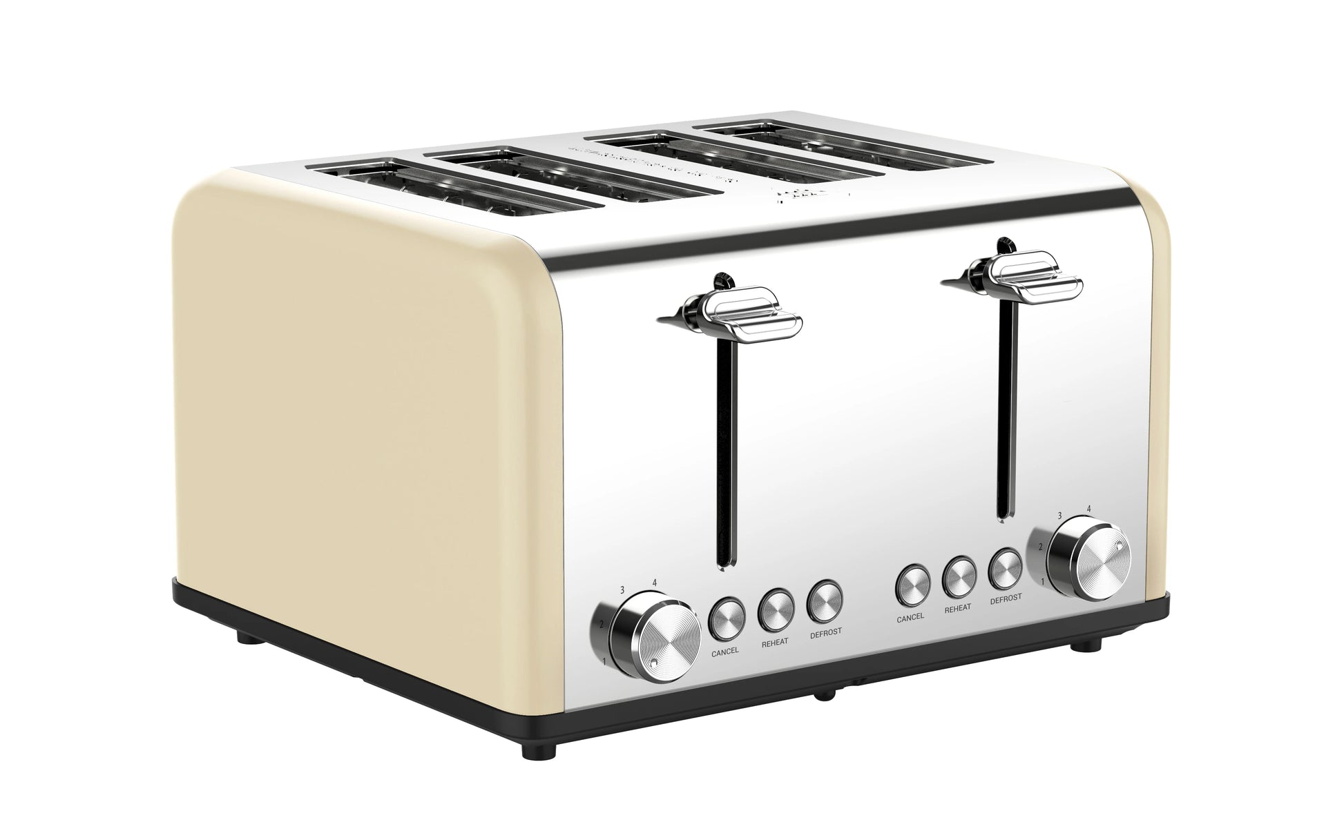JMT-115018 Stainless Steel Toaster with 1-6 Browning Settings for Home and Kitchen Use