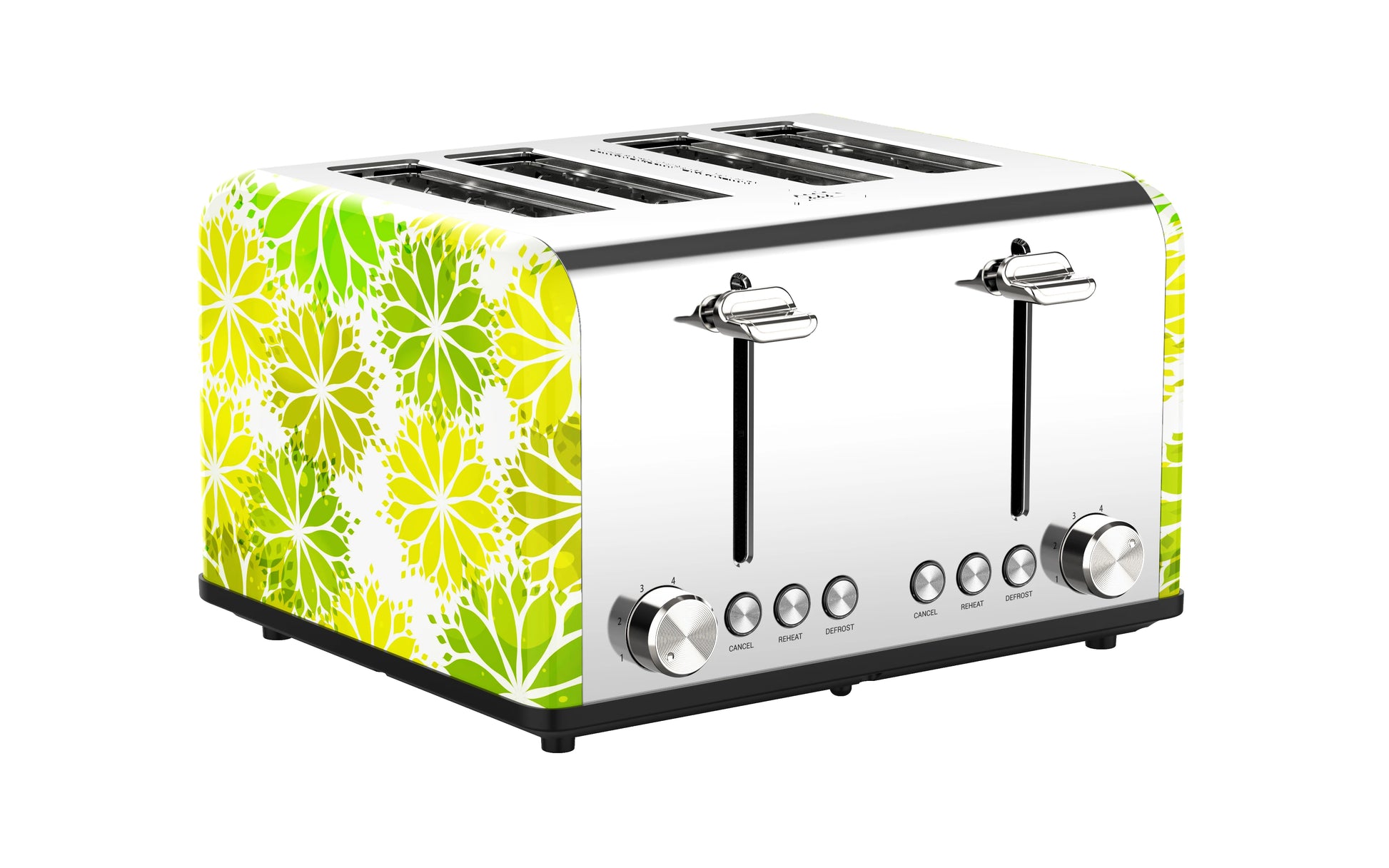 JMT-115018 Stainless Steel Toaster with 1-6 Browning Settings for Home and Kitchen Use