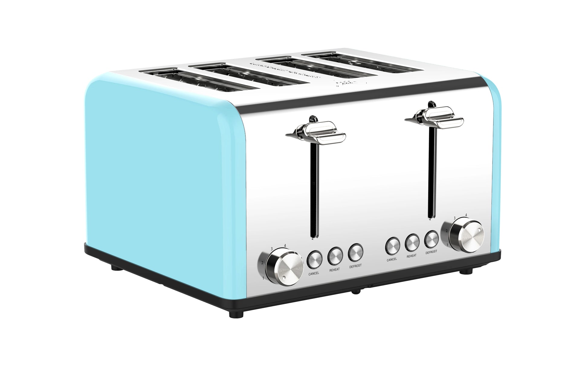 JMT-115018 Stainless Steel Toaster with 1-6 Browning Settings for Home and Kitchen Use