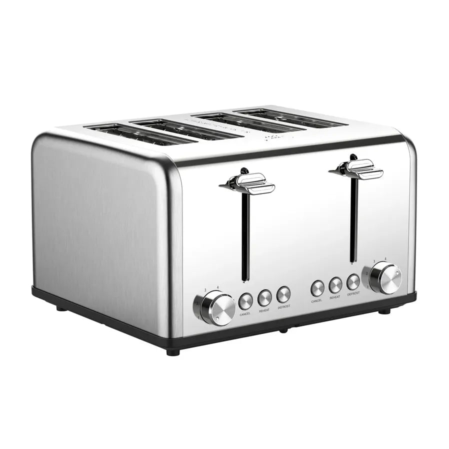 JMT-115018 Stainless Steel Toaster with 1-6 Browning Settings for Home and Kitchen Use