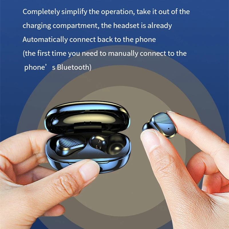 JMT-115530 TWS Wireless Earphones with Touch Control, BT-5.2, Stereo Sound, Waterproof Design, Built-in Microphone, Charging Box Included