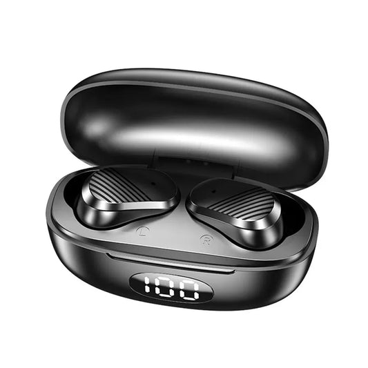 JMT-115530 TWS Wireless Earphones with Touch Control, BT-5.2, Stereo Sound, Waterproof Design, Built-in Microphone, Charging Box Included
