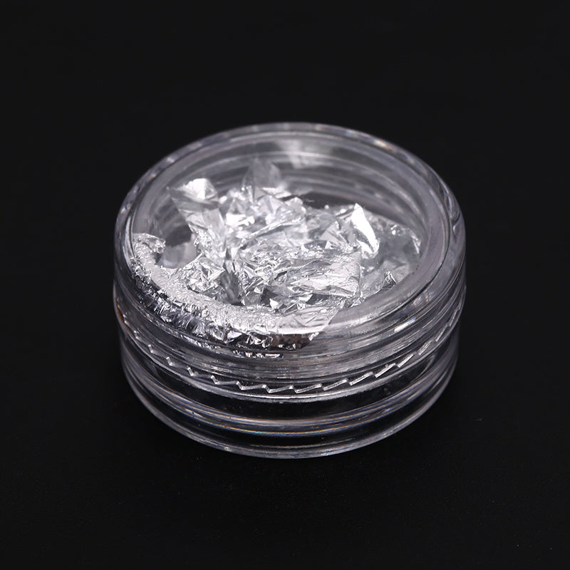 JMT-115658 Ultra-Thin Gold and Silver Nail Art Stickers for Elegant Nail Decorations