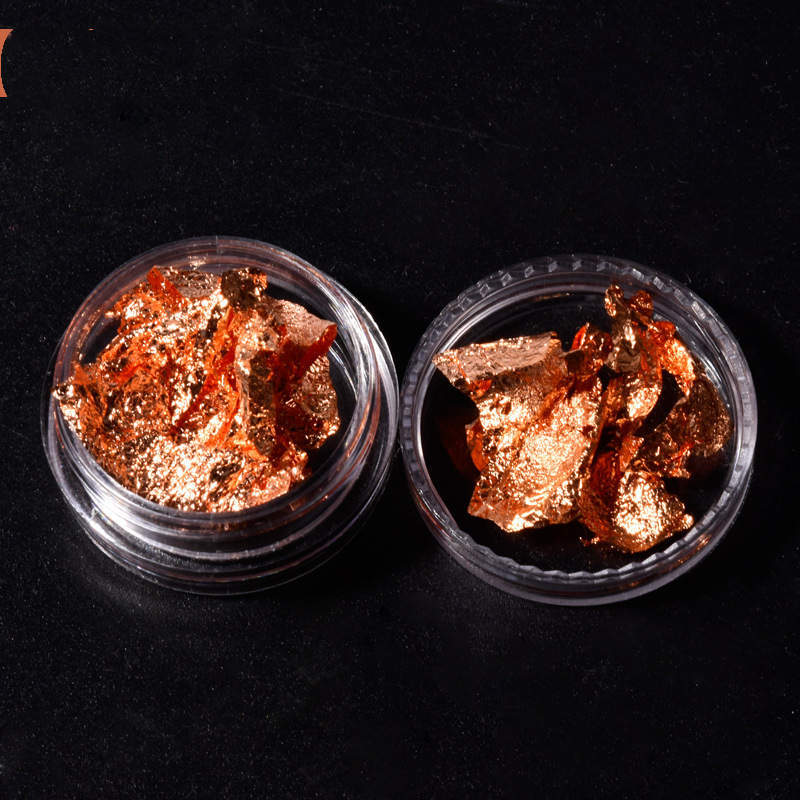 JMT-115658 Ultra-Thin Gold and Silver Nail Art Stickers for Elegant Nail Decorations