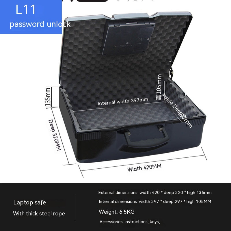 JMT-115850 Compact Password Safe for Secure Storage and Easy Transport