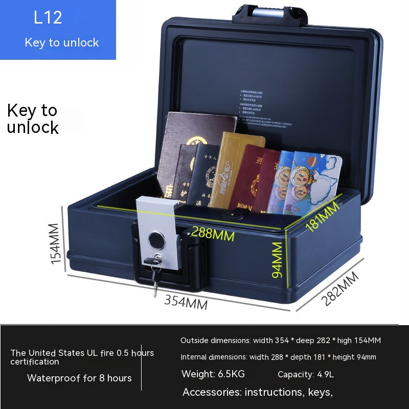 JMT-115850 Compact Password Safe for Secure Storage and Easy Transport