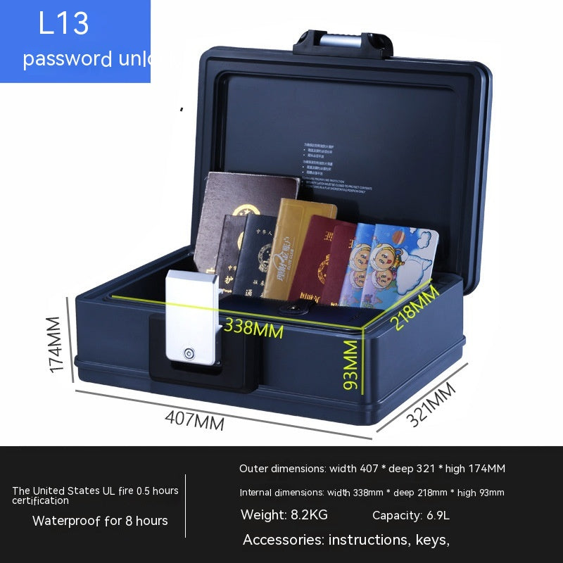 JMT-115850 Compact Password Safe for Secure Storage and Easy Transport