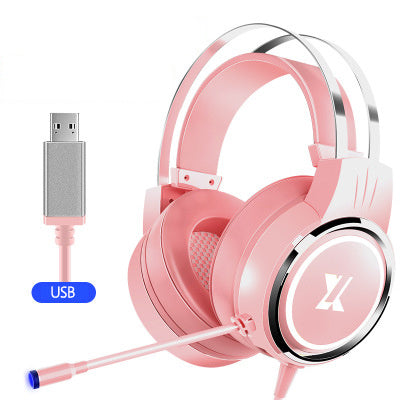 JMT-115850 Wired Gaming Headset with Microphone for PC and Mobile Devices, Comfortable Over-Ear Design