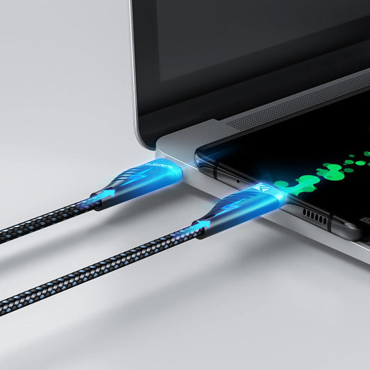 JMT-116042 1m Type-C to Type-C Fast Charging Data Cable for Apple Computers and Android Phones