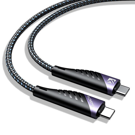 JMT-116042 1m Type-C to Type-C Fast Charging Data Cable for Apple Computers and Android Phones
