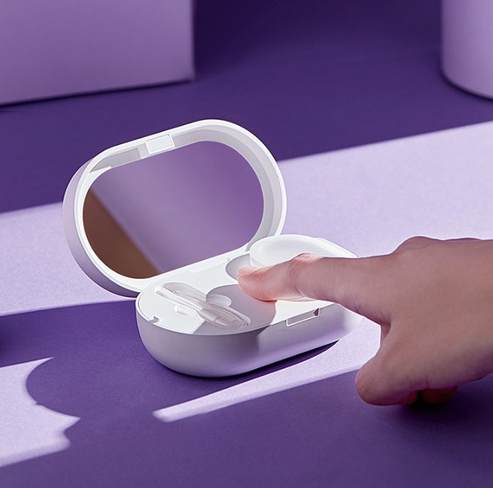 JMT-116490 Ultrasonic Contact Lens Cleaning Device with USB Power and Storage Bag