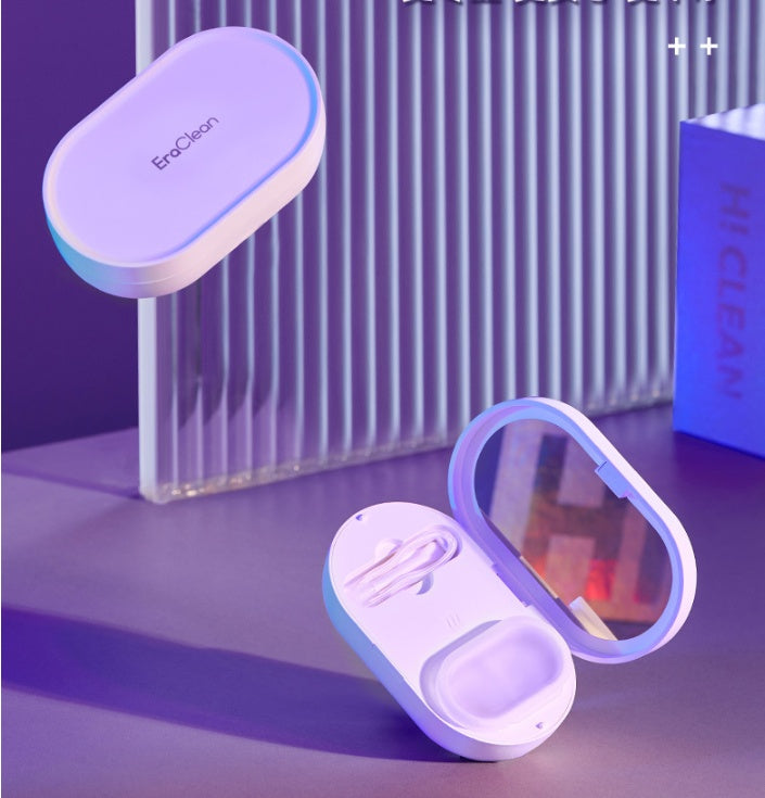 JMT-116490 Ultrasonic Contact Lens Cleaning Device with USB Power and Storage Bag