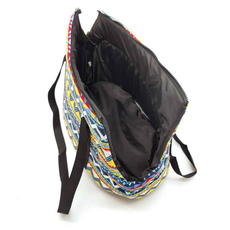 JMT-116746 Breathable Mesh Pet Backpack for Cats and Dogs, Comfortable Messenger Shoulder Bag