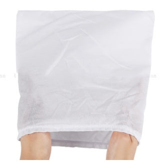 JMT-116810 Manicure Single Fan Vacuum Cleaner Dust Storage Bag - Non-Woven Fabric, White, 24.5cm x 22.5cm x 14.5cm