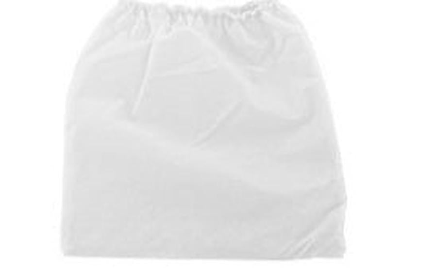 JMT-116810 Manicure Single Fan Vacuum Cleaner Dust Storage Bag - Non-Woven Fabric, White, 24.5cm x 22.5cm x 14.5cm