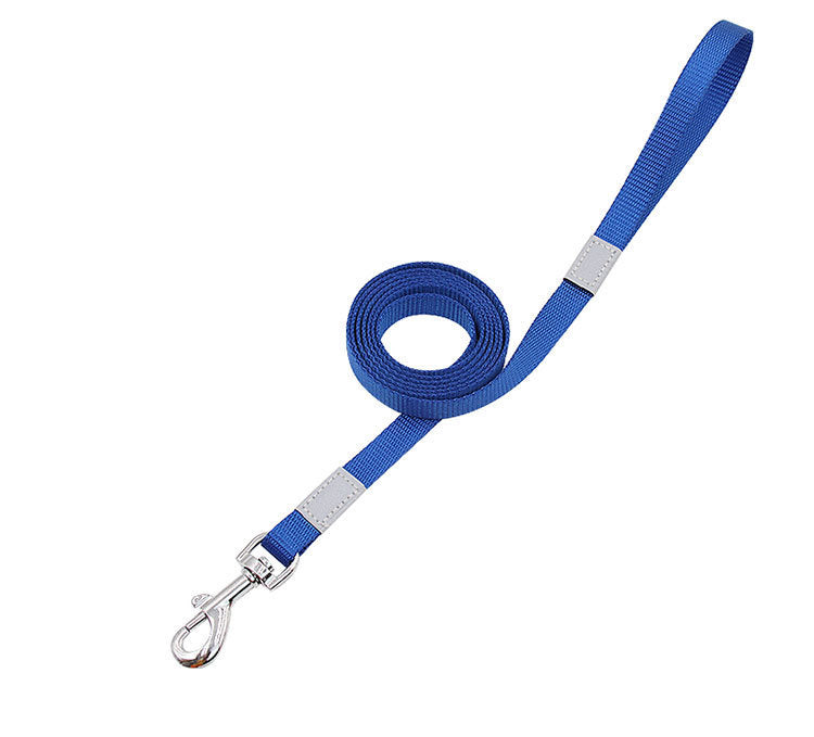 JMT-117002 Reflective Nylon Dog Leash for Enhanced Visibility and Safety