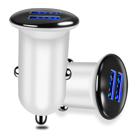 JMT-117194 Dual USB Car Charger with 3A Fast Charging for Smartphones and Tablets, Compact Design