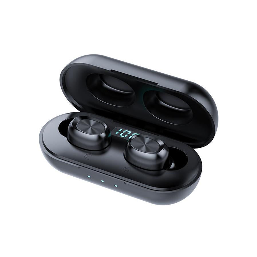 JMT-117322 Binaural Wireless Bluetooth Headset with Touch Control and 30 Hours Playback Time