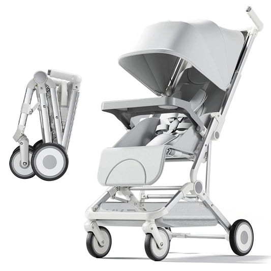 JMT-117514 3-in-1 Lightweight Foldable Stroller with Dinner Plate for Infants and Toddlers