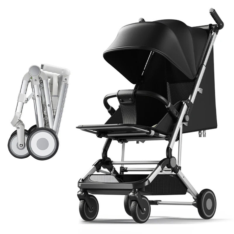 JMT-117514 3-in-1 Lightweight Foldable Stroller with Dinner Plate for Infants and Toddlers