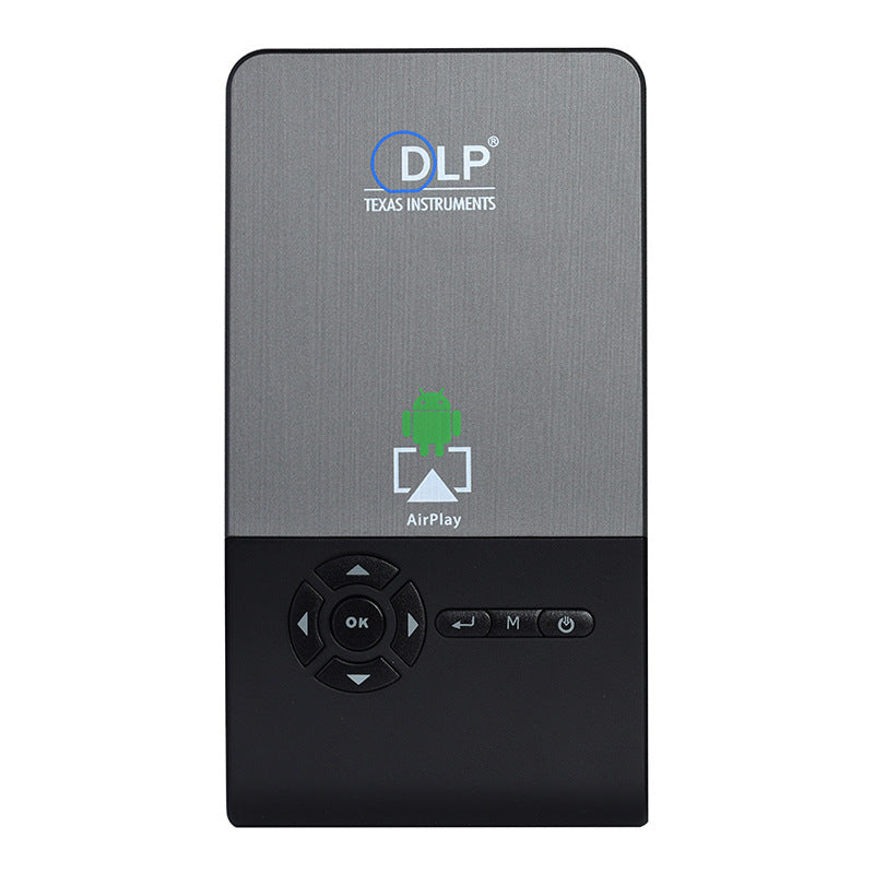 JMT-117834 Portable 3D DLP HD Projector - Wireless Mobile Phone Compatibility, 10-120 Inch Image Size, 3-3.5 Hours Standby Time
