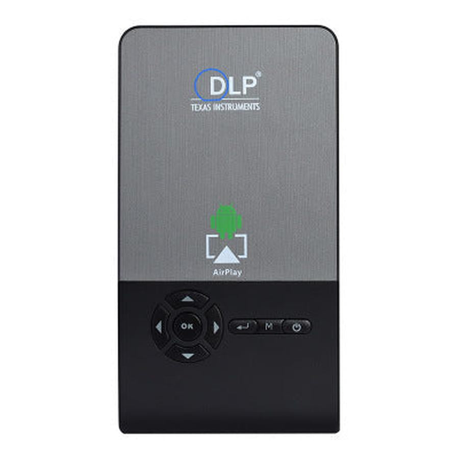 JMT-117834 Portable 3D DLP HD Projector - Wireless Mobile Phone Compatibility, 10-120 Inch Image Size, 3-3.5 Hours Standby Time