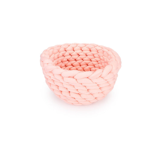 JMT-117962 Hand Woven Cotton Pet Nest – Machine Washable in Multiple Colors and Sizes