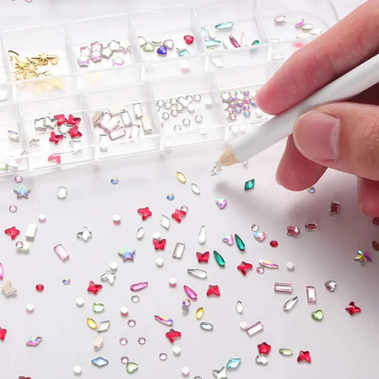 JMT-118026 Tooth Gem Kit with Elegant Gold Gems for Dazzling Smile Creations