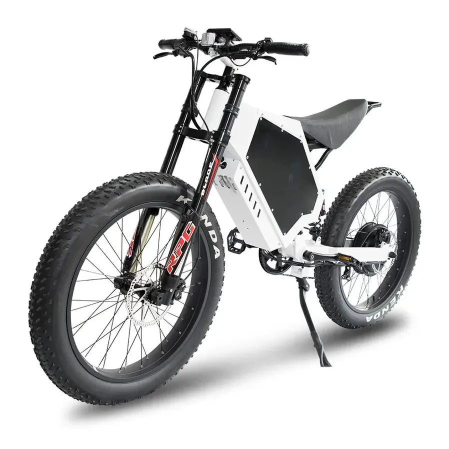 JMT-118410 Electric Dirt Bike 26 Inch 72V 5000W/8000W/12000W with 40.6Ah Battery for Adults , Top Speed 27.9 mph