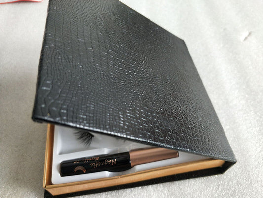 JMT-118922 Magnetic Liquid Eyeliner & Handmade False Eyelashes Set