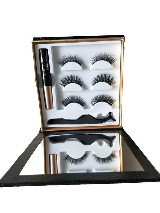 JMT-118922 Magnetic Liquid Eyeliner & Handmade False Eyelashes Set