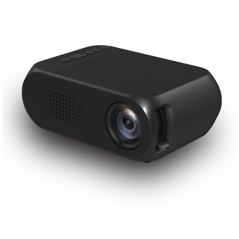 JMT-118986 Mini Portable HD Projector with LED Lens - 20-80 Inch Projection Size, 110V-240V Compatible