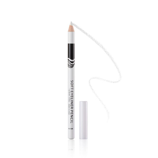 JMT-119242 Matte White & Black Silkworm Eyeliner Set for Smooth Application