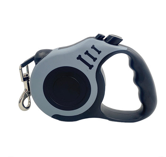 JMT-119306 Automatic Retractable Dog Leash with Bone Print Design – Scalable and Available in Multiple Colors