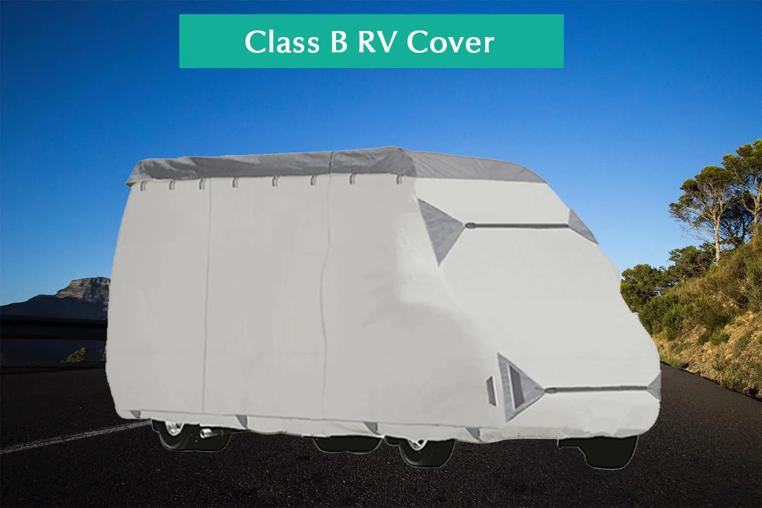 JMT-119434 Water-Repellent Breathable RV Cover for Class B Motorhomes and Campers
