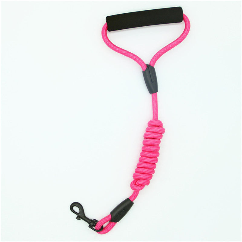 JMT-119626 Durable Nylon Dog Leash with Hand-Holding Design - 1.2m Variety of Colors Available