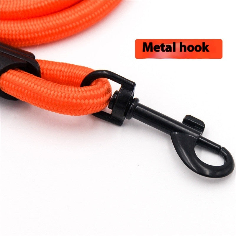 JMT-119626 Durable Nylon Dog Leash with Hand-Holding Design - 1.2m Variety of Colors Available