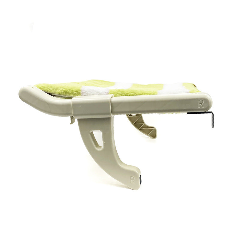 JMT-119818 Universal Cat Bed Hammock for All Seasons - Window-Mounted with Plush Cloth Comfort