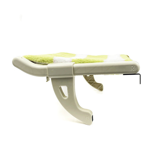 JMT-119818 Universal Cat Bed Hammock for All Seasons - Window-Mounted with Plush Cloth Comfort