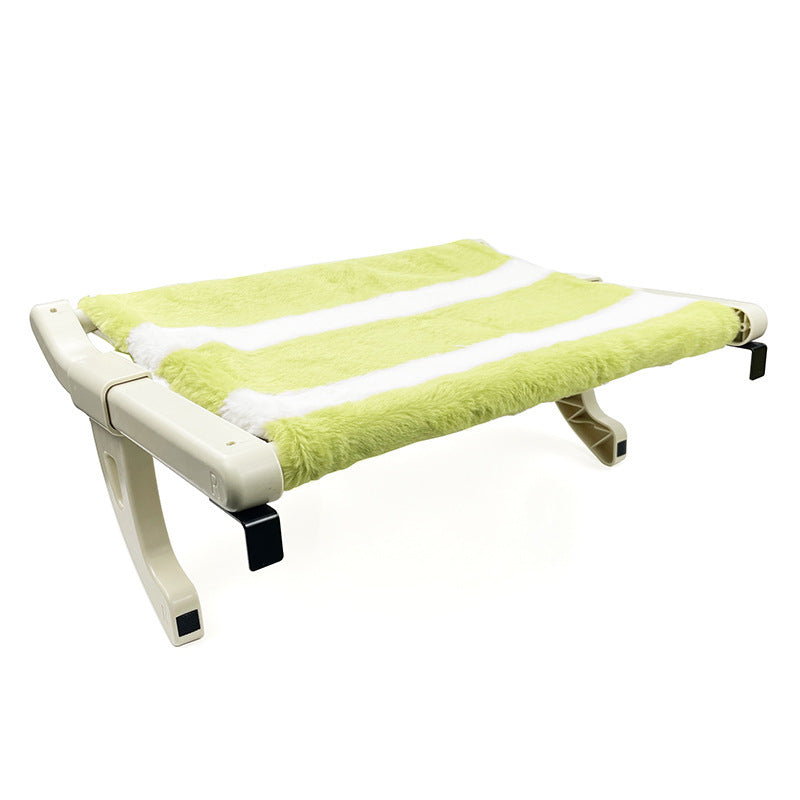 JMT-119818 Universal Cat Bed Hammock for All Seasons - Window-Mounted with Plush Cloth Comfort