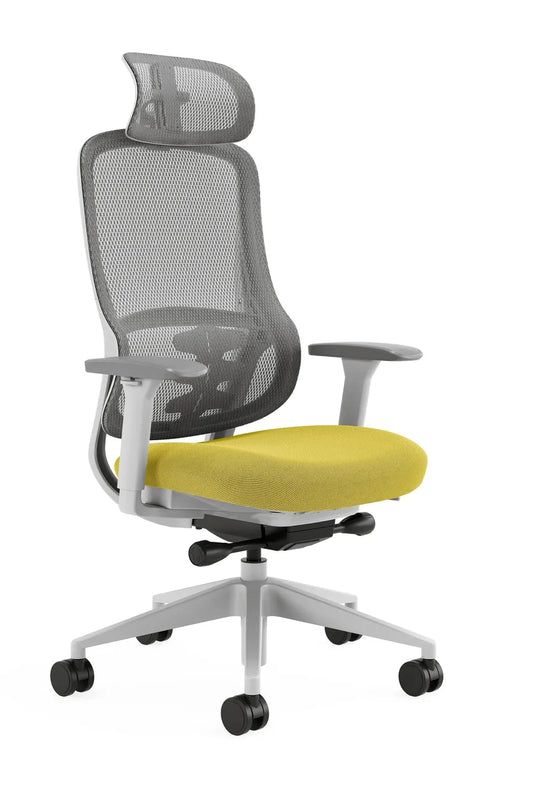 JMT-120714 Contemporary Ergonomic Swivel Chair with 3D Back and Adjustable Armrest for Home and Office Use