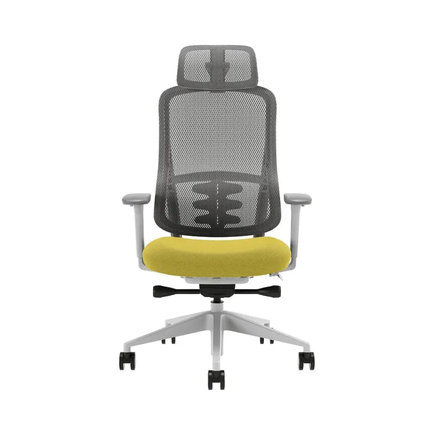 JMT-120714 Contemporary Ergonomic Swivel Chair with 3D Back and Adjustable Armrest for Home and Office Use