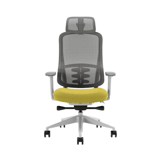 JMT-120714 Contemporary Ergonomic Swivel Chair with 3D Back and Adjustable Armrest for Home and Office Use